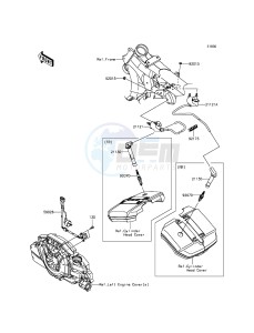 VULCAN_1700_VOYAGER_ABS VN1700BFF GB XX (EU ME A(FRICA) drawing Ignition System