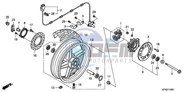 REAR WHEEL