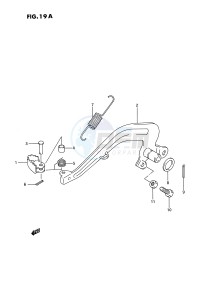 RM80 (E3) drawing REAR BRAKE (MODEL L M N P R S)