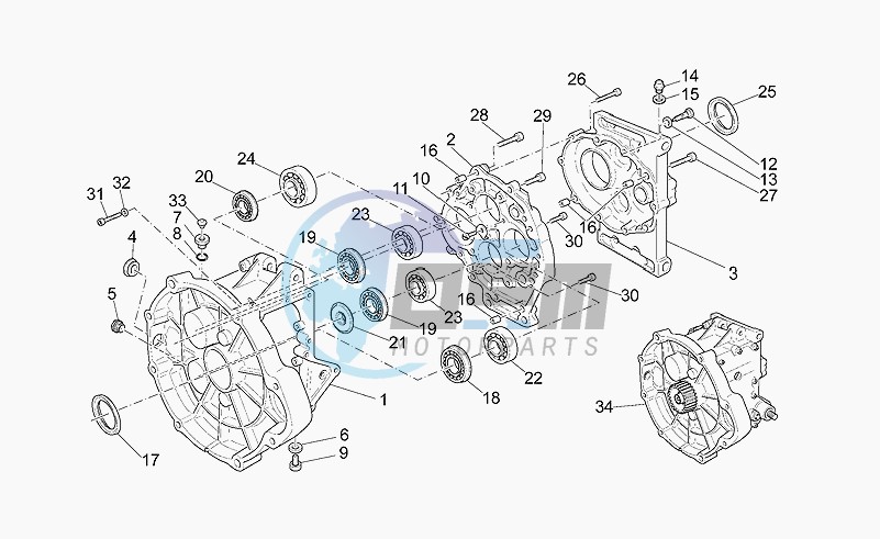 Transmission cage