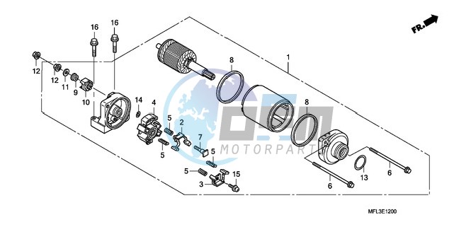 STARTING MOTOR