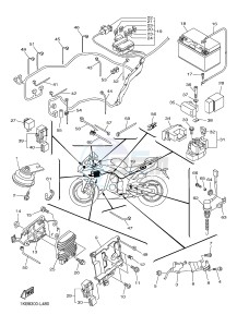 YZF-R1B 1000 (1KBP) drawing ELECTRICAL 2