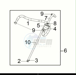 CRUISYM a 125i ABS (LV12W2-EU) (E5) (M1) drawing BREATHER CHAMBER