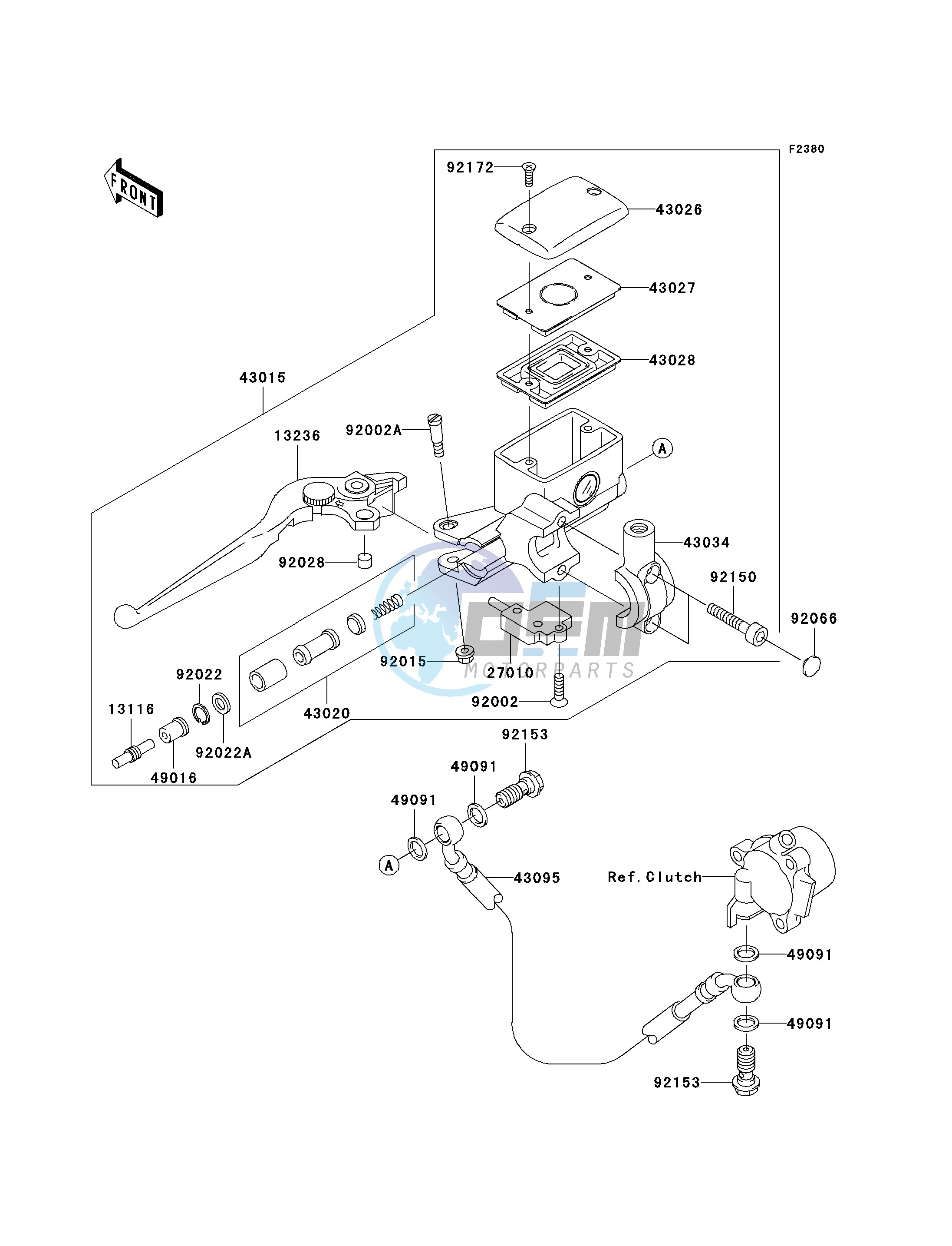 CLUTCH MASTER CYLINDER