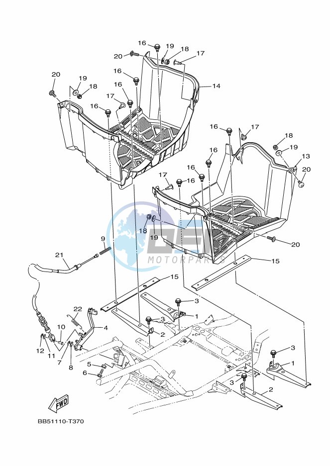 STAND & FOOTREST