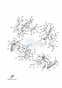 MT-09 MTN850-A (BS2M) drawing SIDE COVER