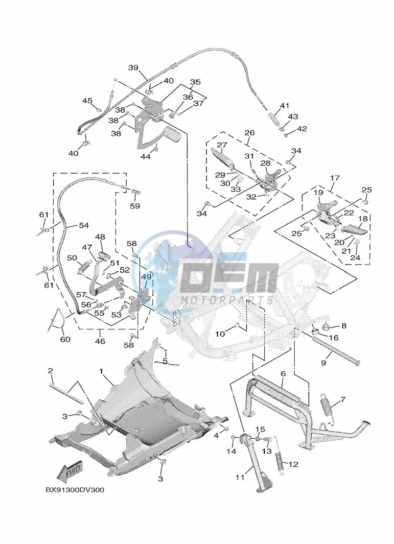 STAND & FOOTREST