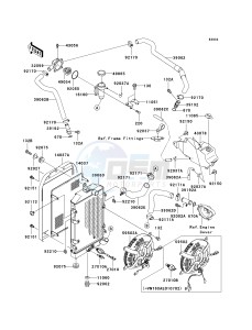 VN 1600 B [VULCAN 1600 MEAN STREAK] (B1-B2) [VULCAN 1600 MEAN STREAK] drawing RADIATOR