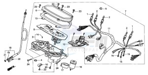 SJ50 BALI drawing SPEEDOMETER