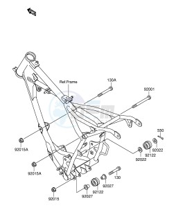 RM60 (E28) drawing ENGINE MOUNT