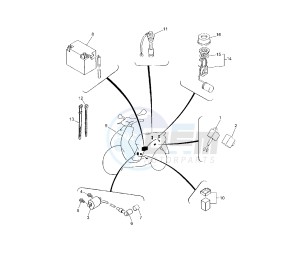 CS JOG R 50 drawing BATTERY