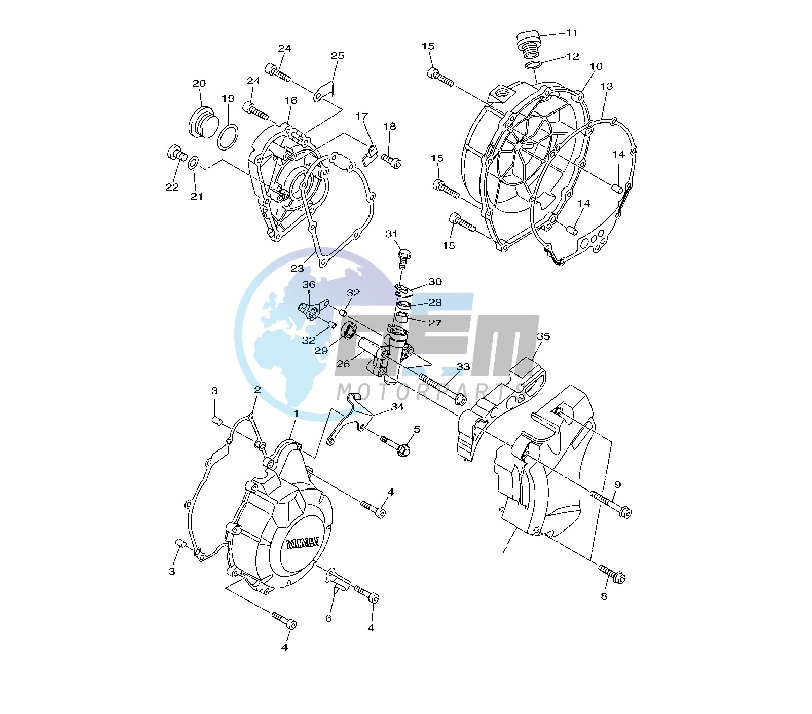 CRANKCASE COVER 1