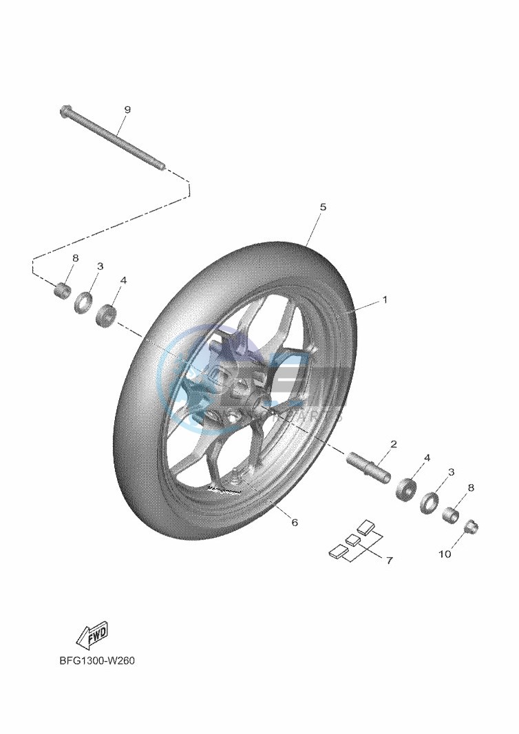 FRONT WHEEL