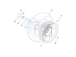 Fly 125 4t e3 (Vietnam) Vietnam drawing Rear Wheel