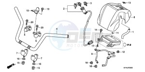 TRX420FPEC drawing HANDLE PIPE