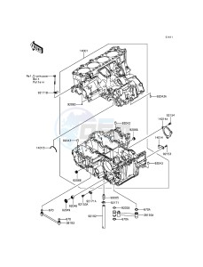 1400GTR ABS ZG1400EGF FR GB XX (EU ME A(FRICA) drawing Crankcase