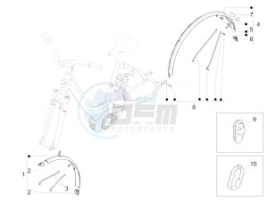 Wi-Bike Mas Deore Active-2017 (NAFTA) drawing Mudguard