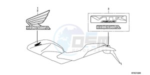 VTR2509 Europe Direct - (ED / LL) drawing MARK