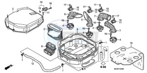 ST1300A9 UK - (E / ABS MKH MME) drawing AIR CLEANER