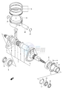 LT-A750XZ drawing CRANKSHAFT