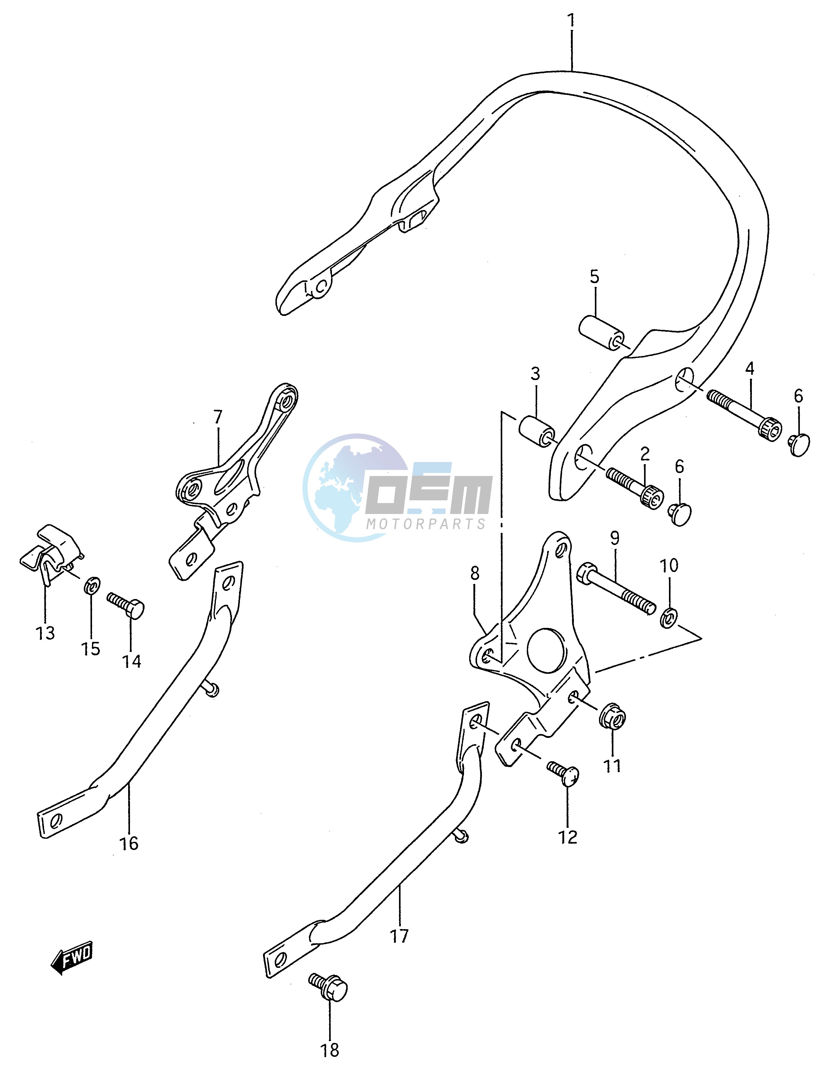 PILLION RIDER HANDLE