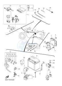 XVS950CU XV950 (2DE2) drawing ELECTRICAL 2