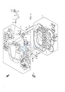 DF 250 drawing Throttle Body