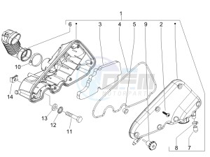 LX 50 4T 2V 25 Kmh Touring NL drawing Air filter