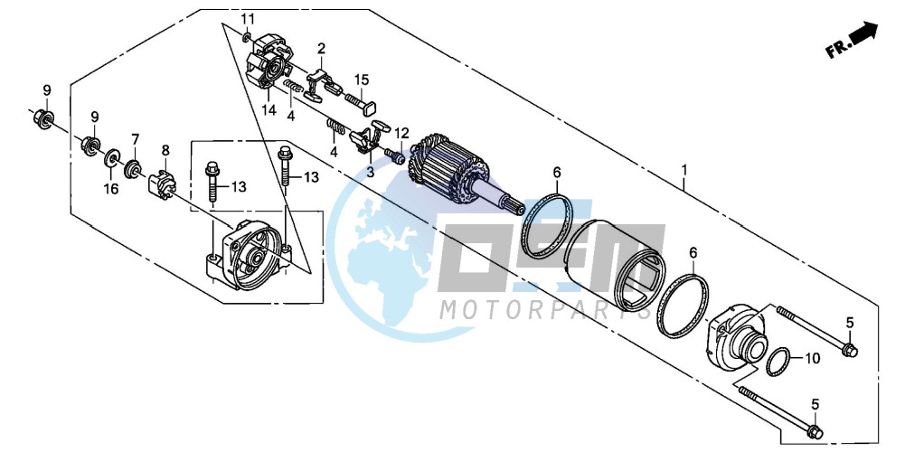 STARTING MOTOR