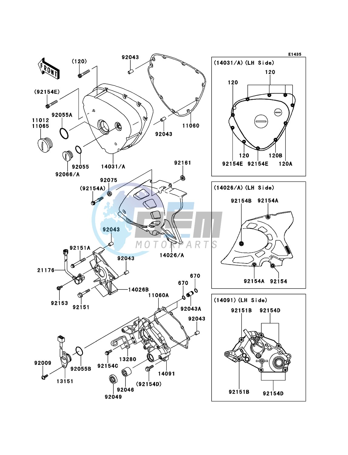 Left Engine Cover(s)