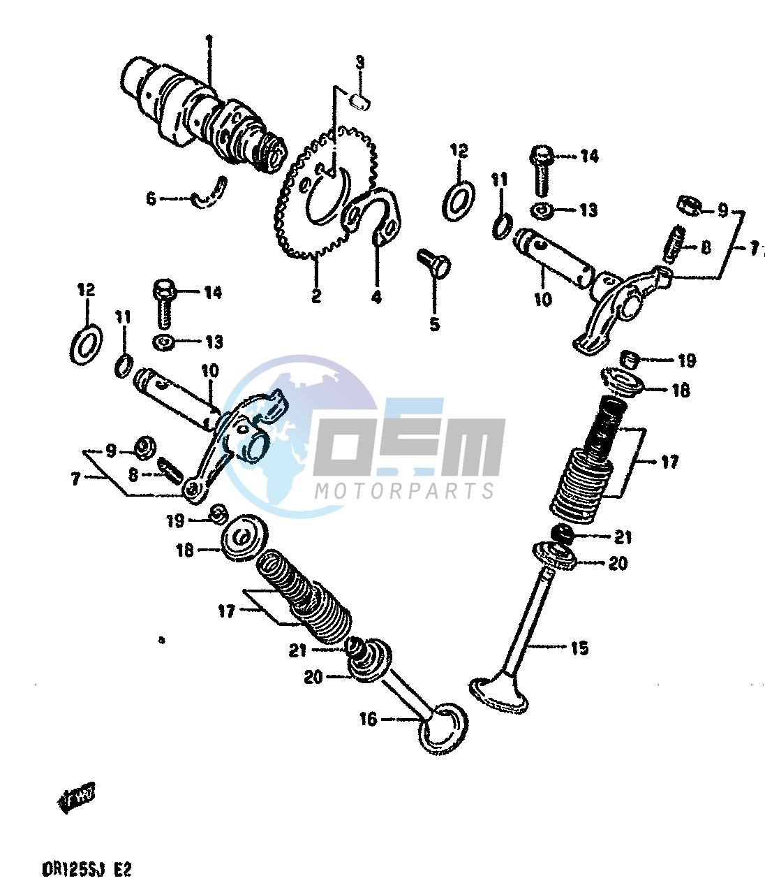 CAM SHAFT-VALVE