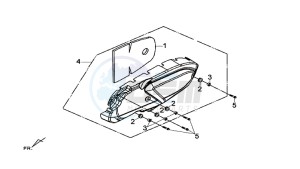 MAXSYM 600 I ABS EXECUTIVE (LX60A3-EU) (E4) (L7-M0) drawing CRANKCASECOVER LEFT