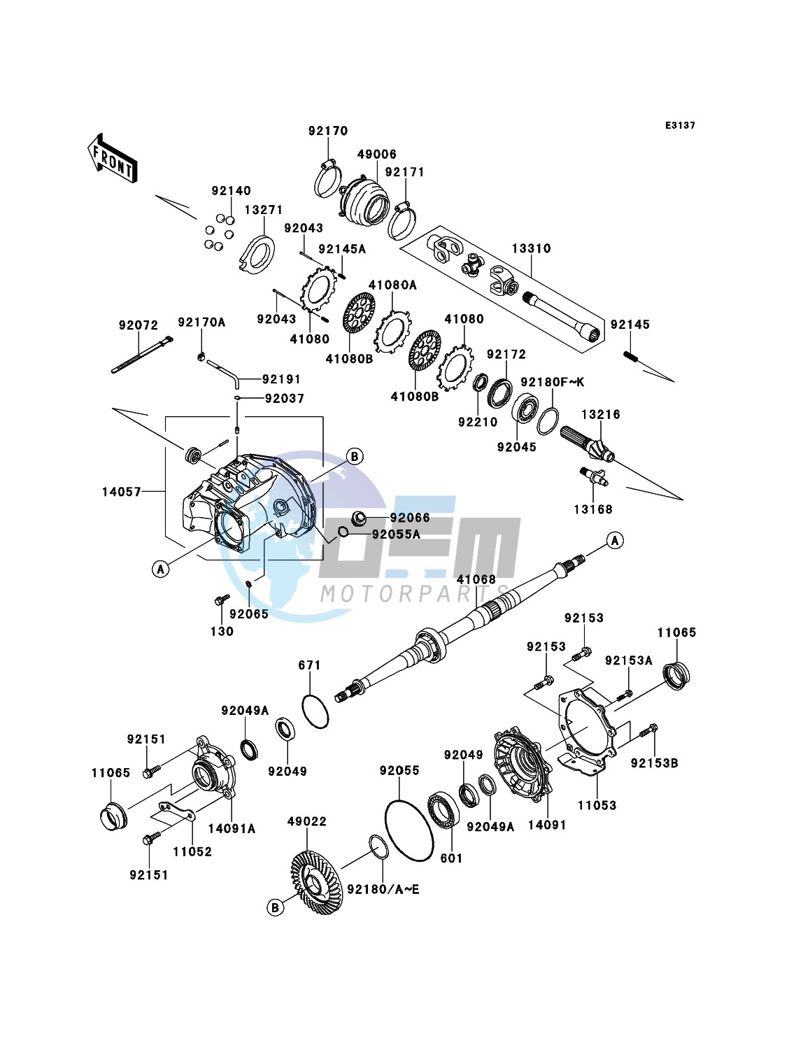 Drive Shaft-Rear