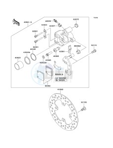 KVF 360 B [PRAIRIE 360] (B1-B3) [PRAIRIE 360] drawing FRONT BRAKE-- B1- -