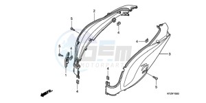 PES125R9 France - (F / CMF STC) drawing BODY COVER