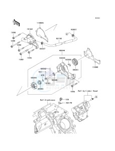 KAF 620 S [MULE 4010 TRANS4X4 HARDWOODS GREEN HD] (S9F-SAF) SAF drawing WATER PUMP