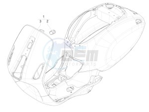 SPRINT 150 4T 3V IGET ABS E4 (NAFTA) drawing Frame/bodywork