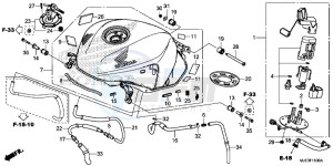 CBR650FAE CBR650FAE 2ED - (2ED) drawing FUEL TANK