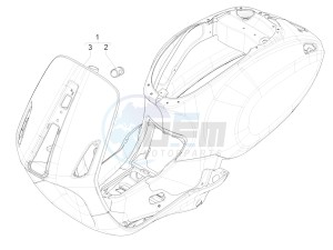 PRIMAVERA 50 2T NOABS E2-E3 (EMEA, APAC) drawing Frame/bodywork