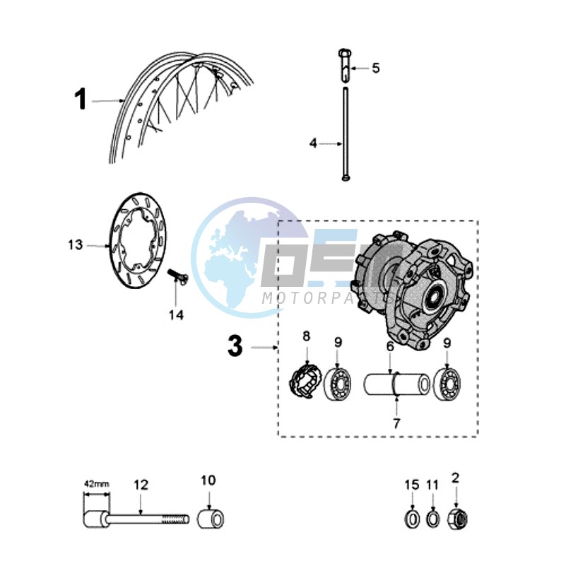 FRONT WHEEL