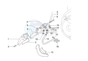 Runner VX 4T 125 drawing Secondary air system