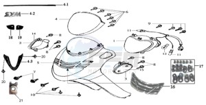 JOYRIDE 125 drawing HEADLAMP CPL  / DASHBOARD