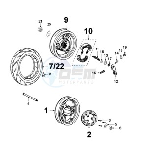 LUDIX 12 RL2 drawing WHEELS