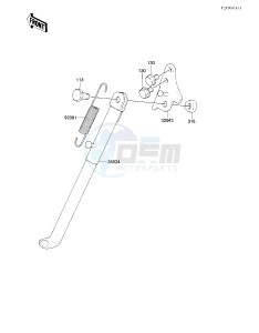 KX 80 E [KX80] (E1) [KX80] drawing STAND