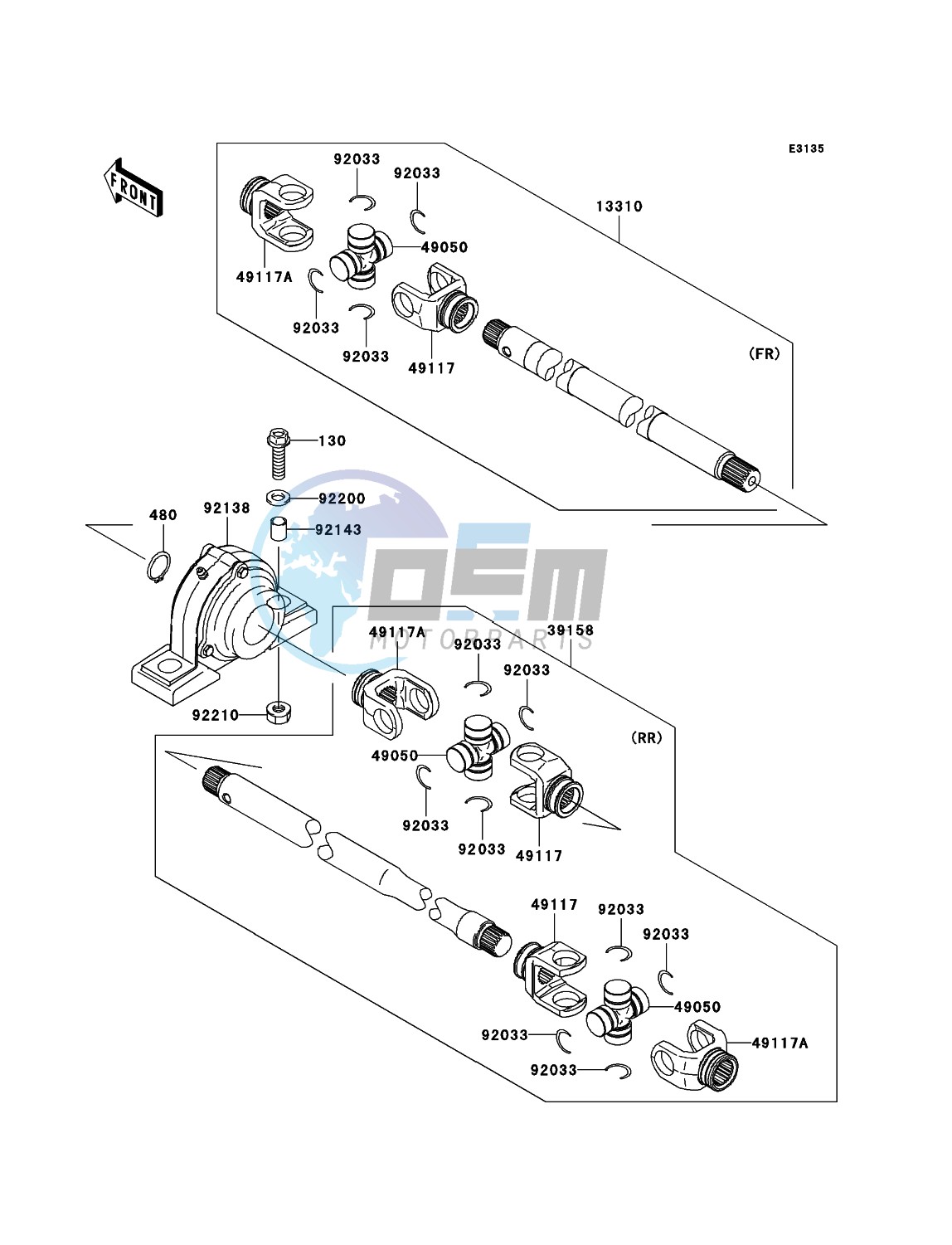 Drive Shaft-Propeller