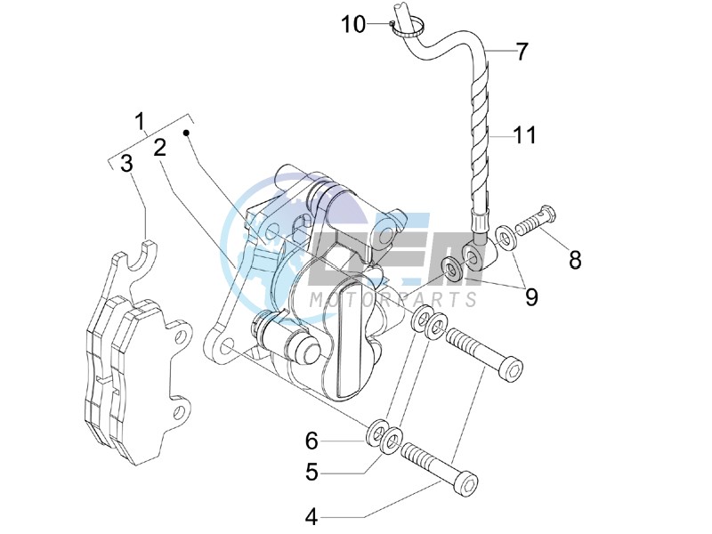 Brakes hose  - Calipers