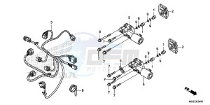 VFR1200FDF VFR1200F Dual Clutch E drawing LINEAR SOLENOID