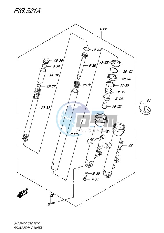 FRONT FORK DAMPER