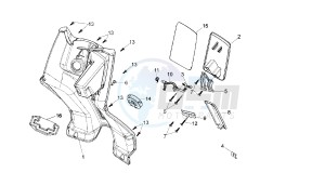 VARIANT SPORT - 125 CC VTHSG000 4T E3 drawing COUNTER SHIELD