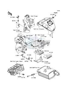 ER-6n ER650A8F GB XX (EU ME A(FRICA) drawing Fuel Injection